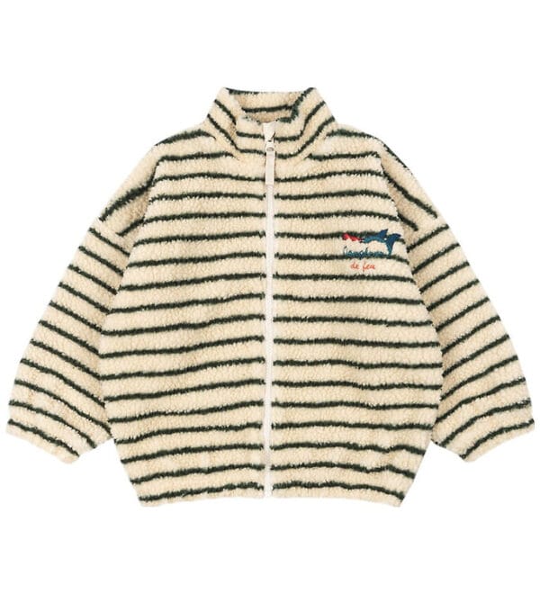 Konges Sløjd x Rosie H-W Fleecejakke - Erba Stripe