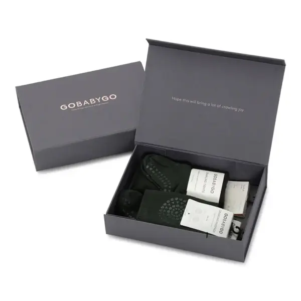 Kravle start pakke - Forest green - 12-18M