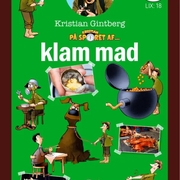 Kristian på sporet af klam mad - Læs selv-serie