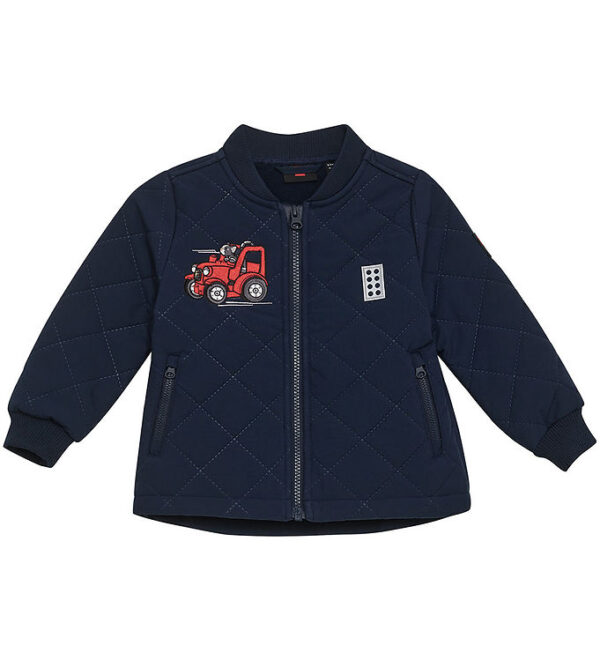 LEGOÂ® DUPLO Termojakke m. Fleece - LWJeri 200 - Dark Navy m. Tra