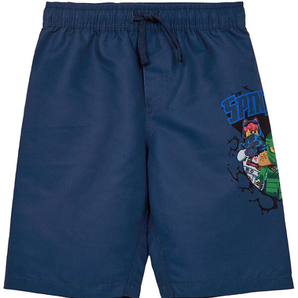 LEGOÂ® Ninjago Badeshorts - LwAgan 302 - UV40+ - Mørkeblå m. Prin