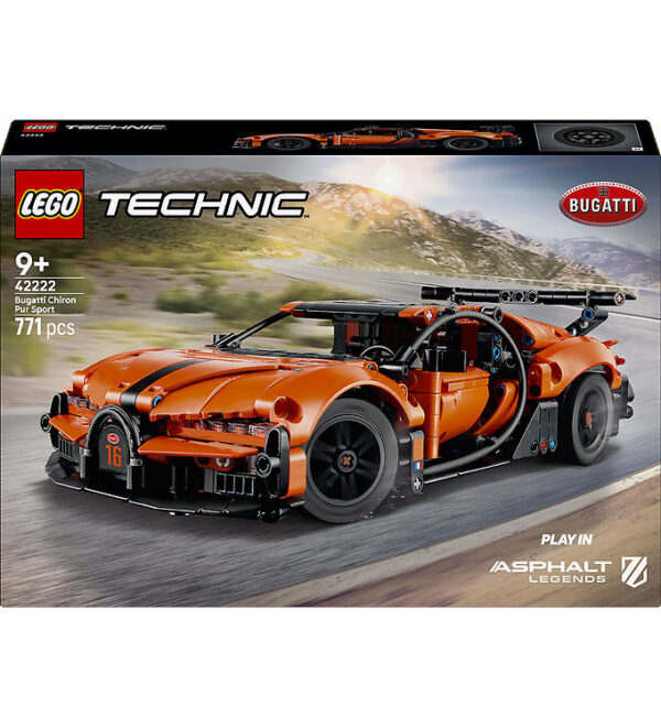 LEGOÂ® Technic - Bugatti Chiron Pur Sport-hyperbil 42222 - 771 De
