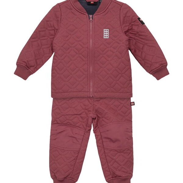 LEGOÂ® Wear Termotøj m. Fleece - Quiltet - LWSaku 612 - Mørk Rosa