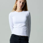 LMTD Basis Bluse Dinci Bright White