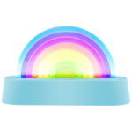 Lalarma Lampe - Dancing Rainbow - 18x11x4 cm - Blå