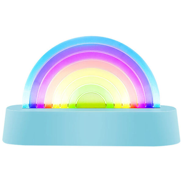 Lalarma Lampe - Dancing Rainbow - 18x11x4 cm - Blå Lalarma Lampe - Dancing Rainbow - 18x11x4 cm - Blå