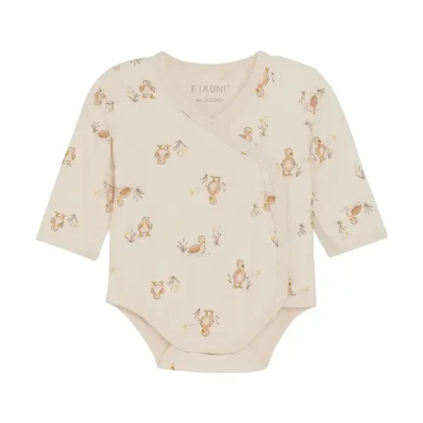 Langærmet Warp Body m. Print - Doe - 50