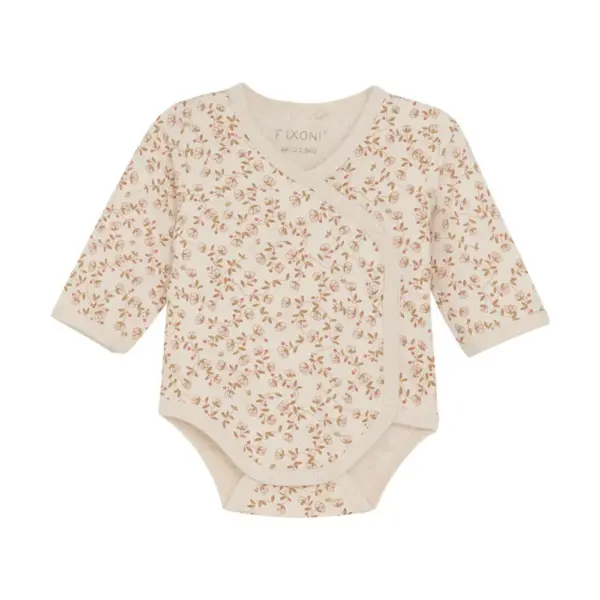 Langærmet Warp Body m. Print - Pale Mauve - 50 Langærmet Warp Body m. Print - Pale Mauve - 50