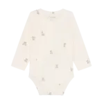 Langærmet Wrap Body - Pure Cashmere - 56