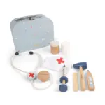 Legekuffert - Doktorsæt i træ