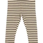 Leggings - Coffee Bean/Off White - 62