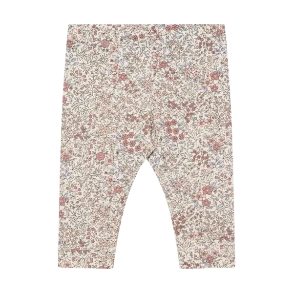 Leggings m. Print - Eggnog - 74