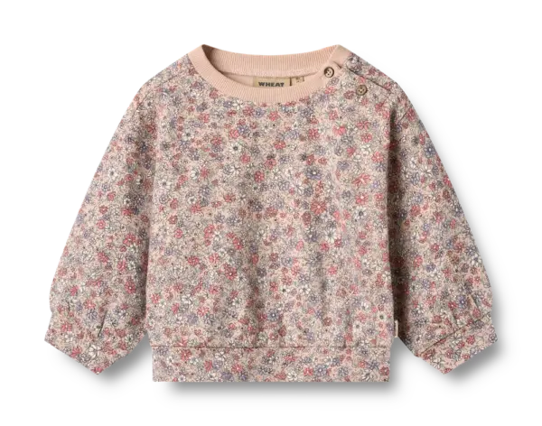 Lia Sweatshirt - Rose dust flowers - 9 MDR.