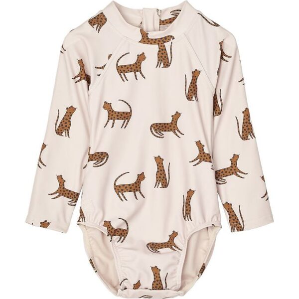 Liewood Badedragt - Baby - Maxime - UV40+ - Leopard/Sandy