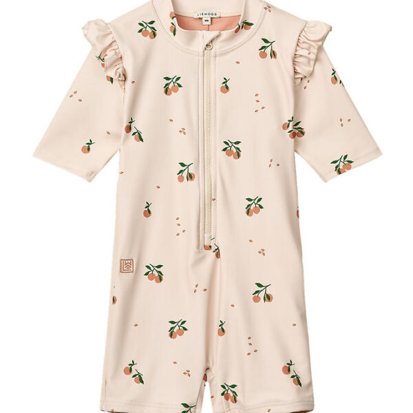 Liewood Badeheldragt - Amel - Peach/Sea Shell