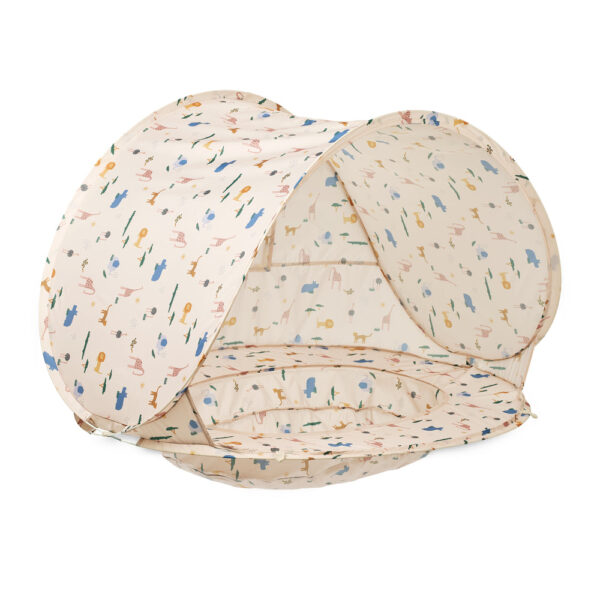 Liewood Everett Pop-Up telt med Soppebassin - Safari sandy mix