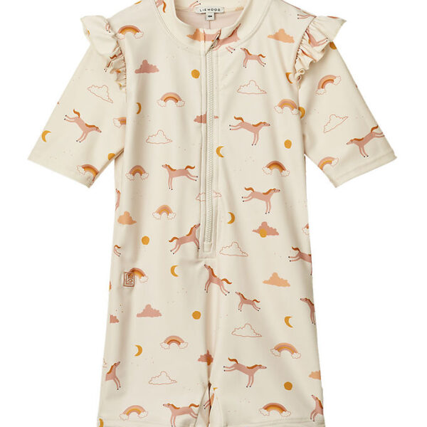 Liewood badeheldragt - Amel - Dream/Ecru