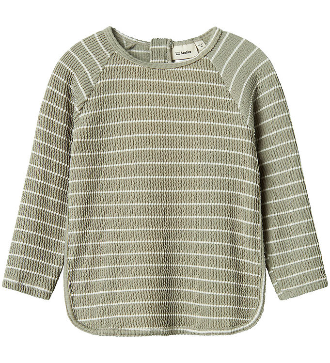 Lil Atelier Badebluse - NmmFredo - UV40+ - Forest Fog
