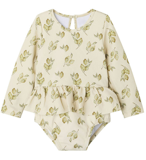 Lil' Atelier Badedragt - Vaflet - NbfFloria - Turtledove