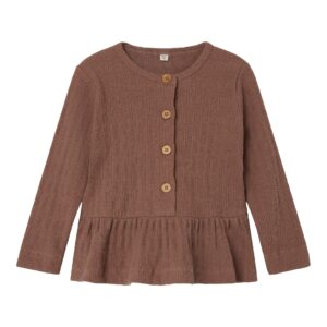 Lil Atelier Bina Bluse - Antler - 92 cm