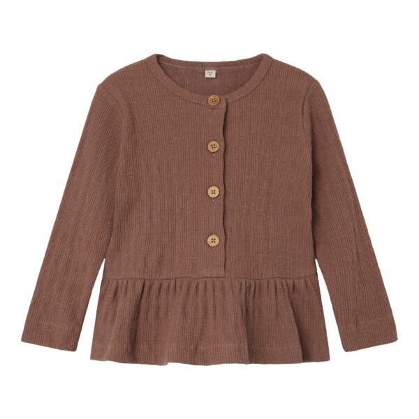 Lil Atelier Bina Bluse - Antler - 92 cm