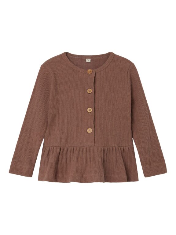 Lil Atelier Bina Bluse - Antler - 92 cm