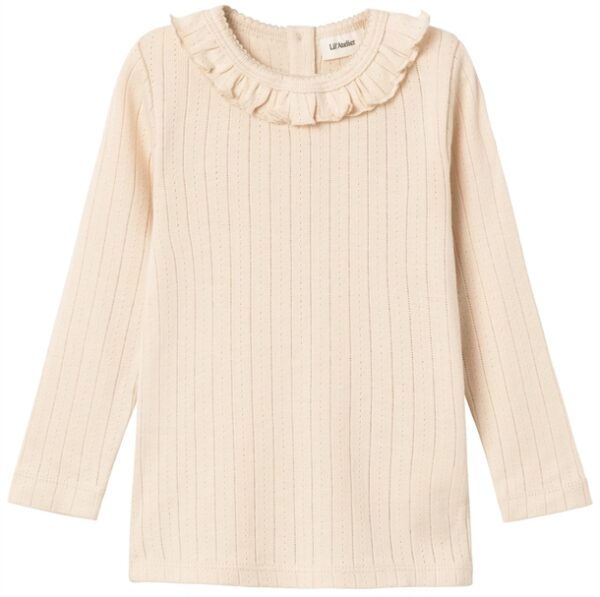 Lil Atelier Bluse Nbfrachel Nis Sheer Bliss - Pointelle