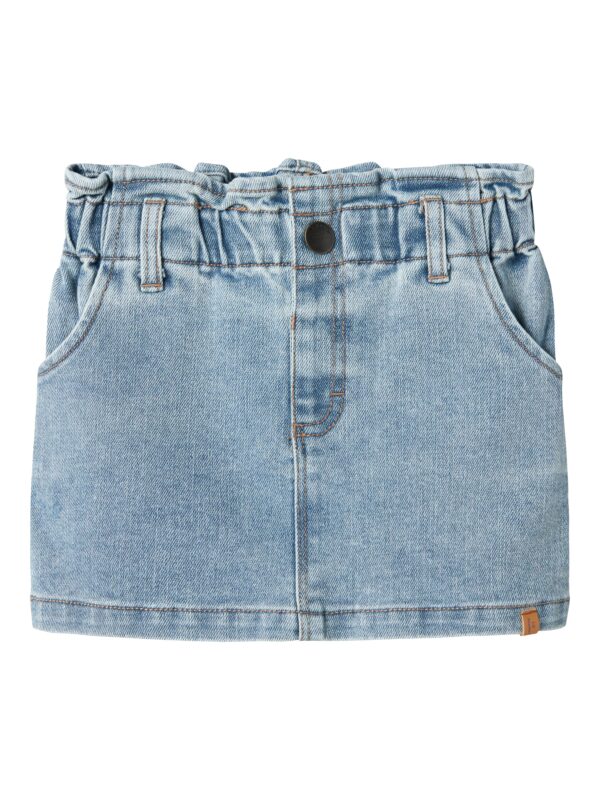 Lil Atelier Darlee Denim Skirt - Medium Blue Denim - 92 cm Lil Atelier Darlee Denim Skirt - Medium Blue Denim - 92 cm