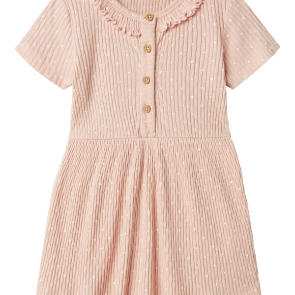 Lil Atelier Fiducia Dress med Hjerter - Peach Whip - 92 cm Lil Atelier Fiducia Dress med Hjerter - Peach Whip - 92 cm