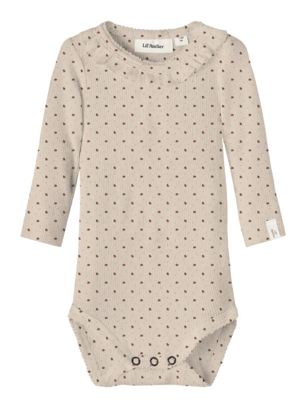 Lil Atelier Gago Slim Body med Mariehøne - Baked Clay - 56 cm Lil Atelier Gago Slim Body med Mariehøne - Baked Clay - 56 cm