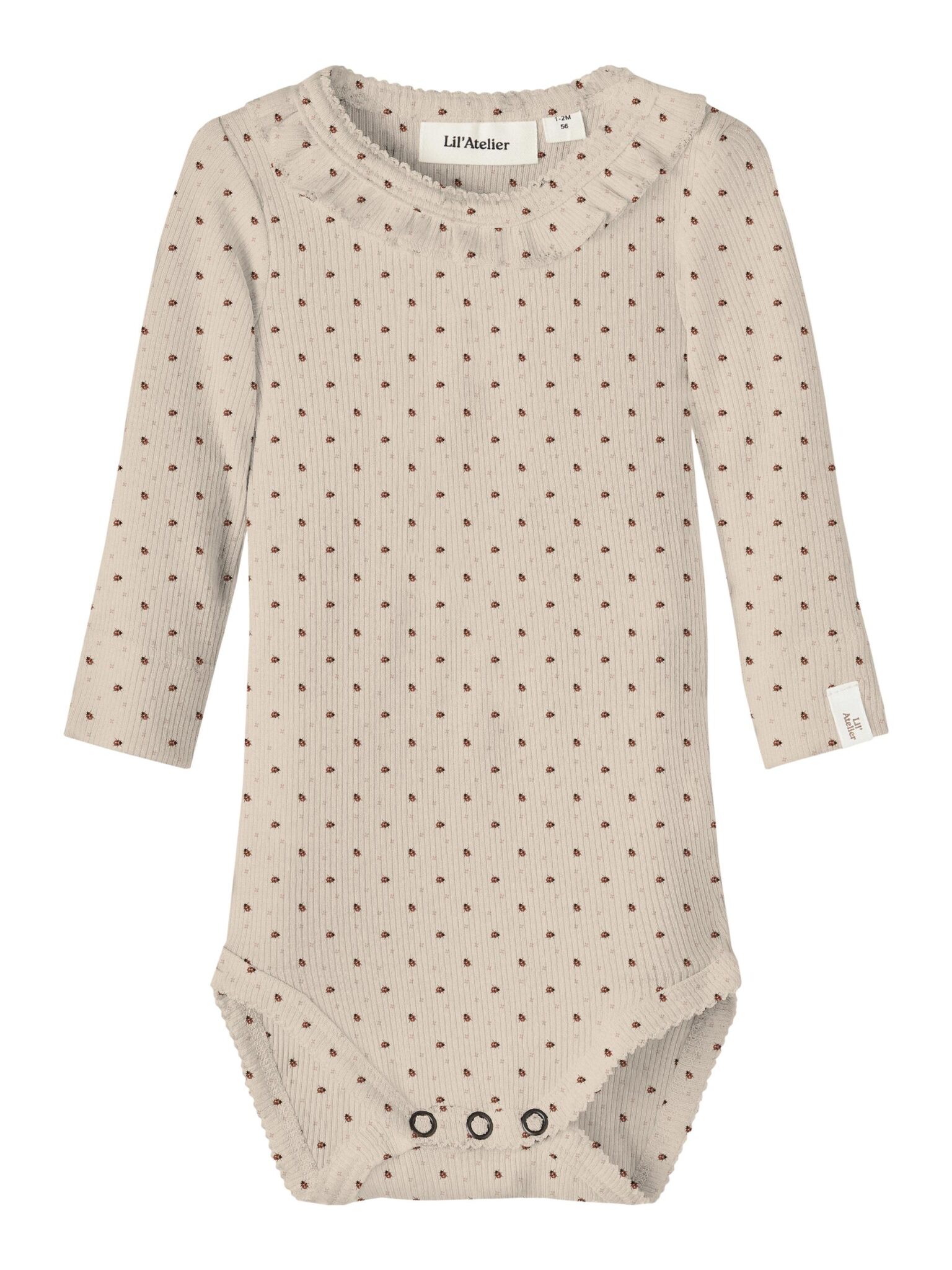Lil Atelier Gago Slim Body med Mariehøne - Baked Clay - 56 cm Lil Atelier Gago Slim Body med Mariehøne - Baked Clay - 56 cm