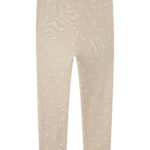 Lil Atelier Gago Slim Leggings med Hjerter - Gray Morn Heart - 92 cm