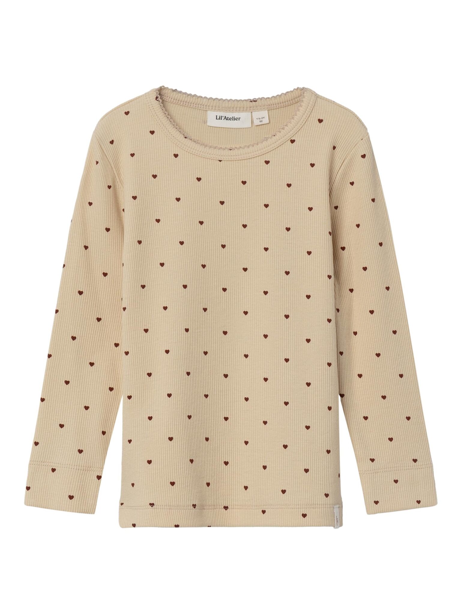 Lil Atelier Gago Slim Shirt - Fired Brick - 92 cm Lil Atelier Gago Slim Shirt - Fired Brick - 92 cm