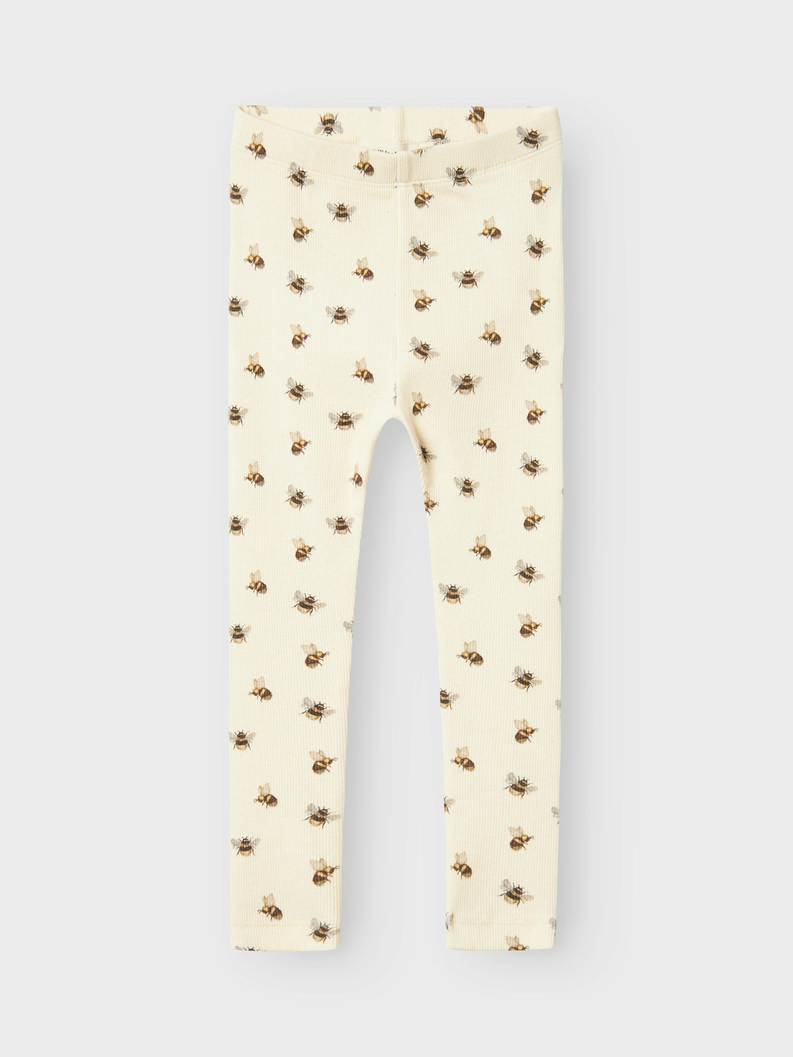 Lil Atelier Gavo Kye Slim Leggings med Humlebi - Turtledove - 92 cm