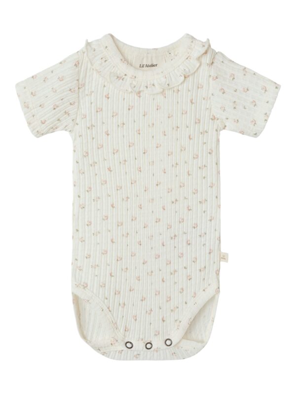 Lil Atelier Hulla Hua SS Slim body - Coconut Milk - 56 cm