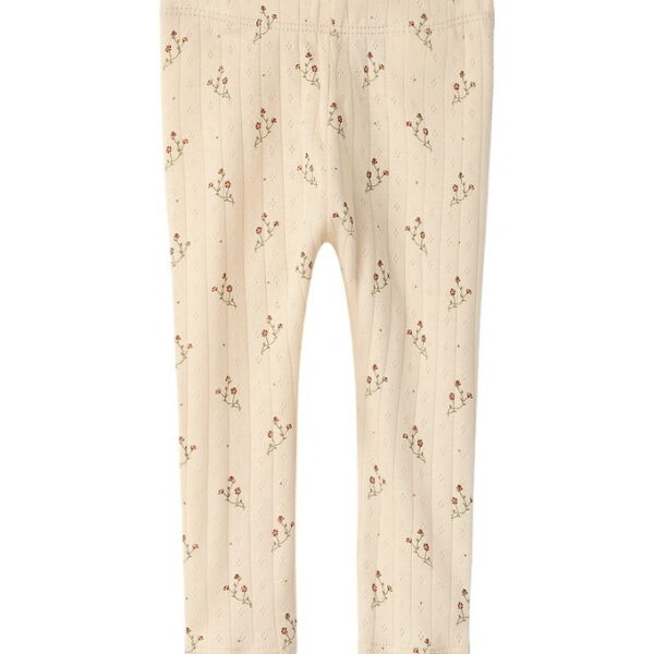 Lil' Atelier Leggings - Hulmønster - Modal - NbfRachello - Novel