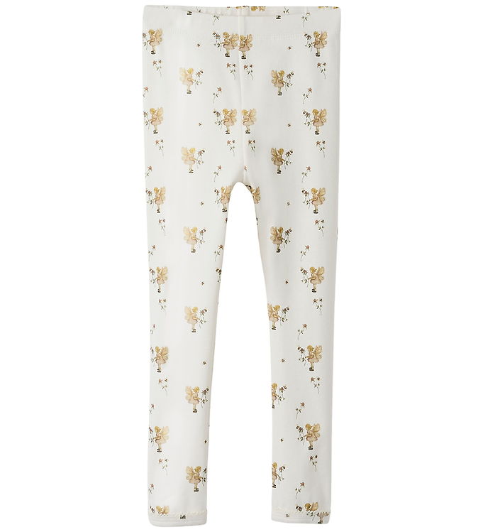 Lil' Atelier Leggings - NmfLayo - Coconut Milk