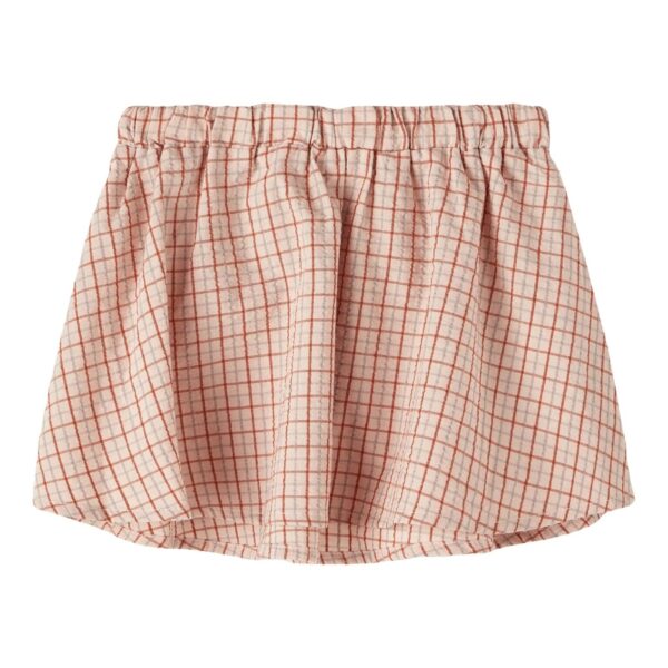 Lil Atelier Lucy Loose Skirt - Baked Clay - 92 cm