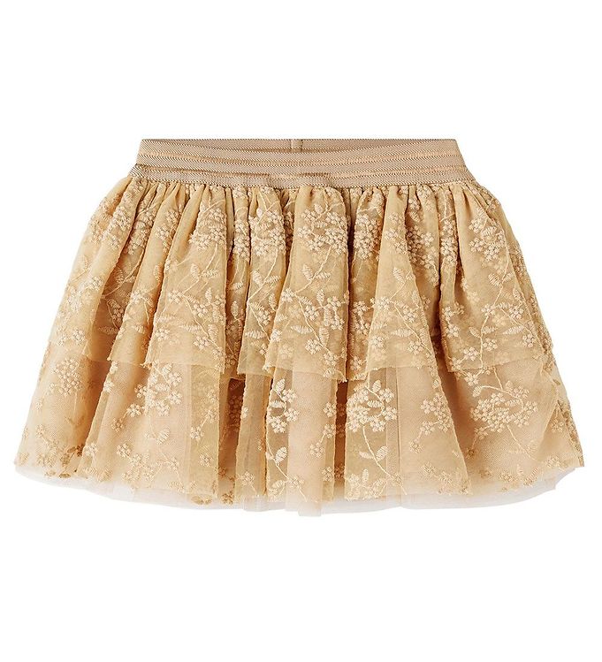 Lil' Atelier Nederdel - NbfRoa - Warm Sand Lil' Atelier Nederdel - NbfRoa - Warm Sand