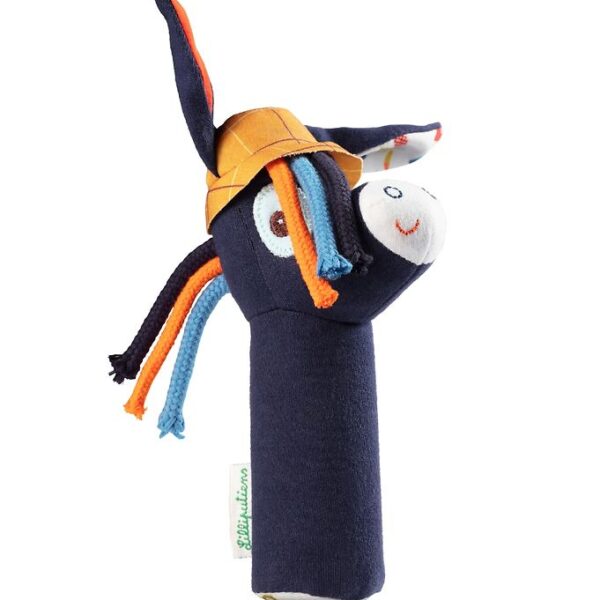 Lilliputiens Bamse m. Lyd - 17 cm - Ignace - Navy Lilliputiens Bamse m. Lyd - 17 cm - Ignace - Navy