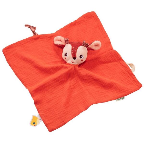 Lilliputiens Nusseklud - 32x32 cm - Stella - Rust-rød Lilliputiens Nusseklud - 32x32 cm - Stella - Rust-rød