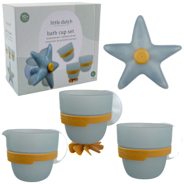 Little Dutch Badelegetøj - Badekopper - Starfish - Blue