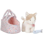 Little Dutch Bamse - Plyskatten Marley - Hvid