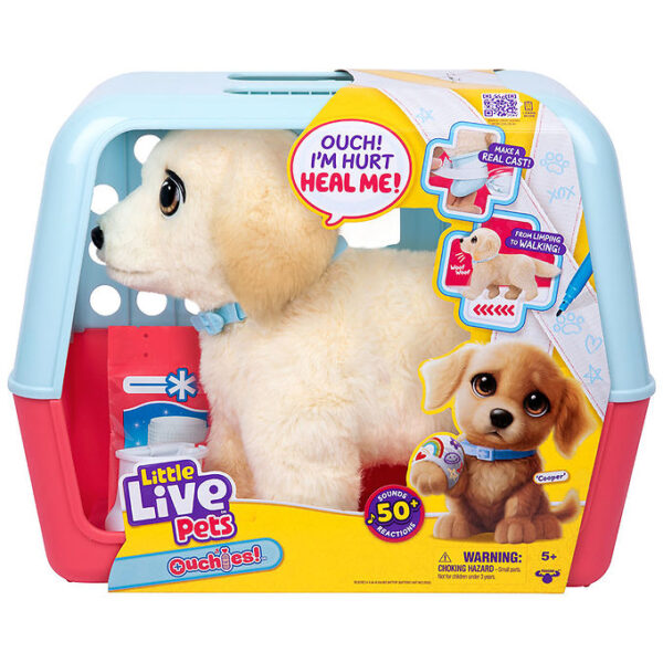 Little Live Pets Interaktiv Bamse - Ouchies - Cooper