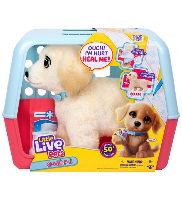 Little Live Pets Interaktiv Bamse - Ouchies - Cooper