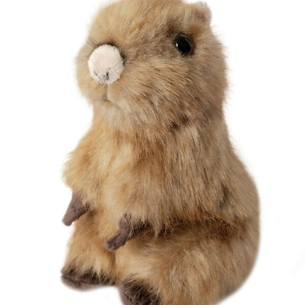 Living Nature Bamse - 14x7 cm - Baby Kapivar - Brun