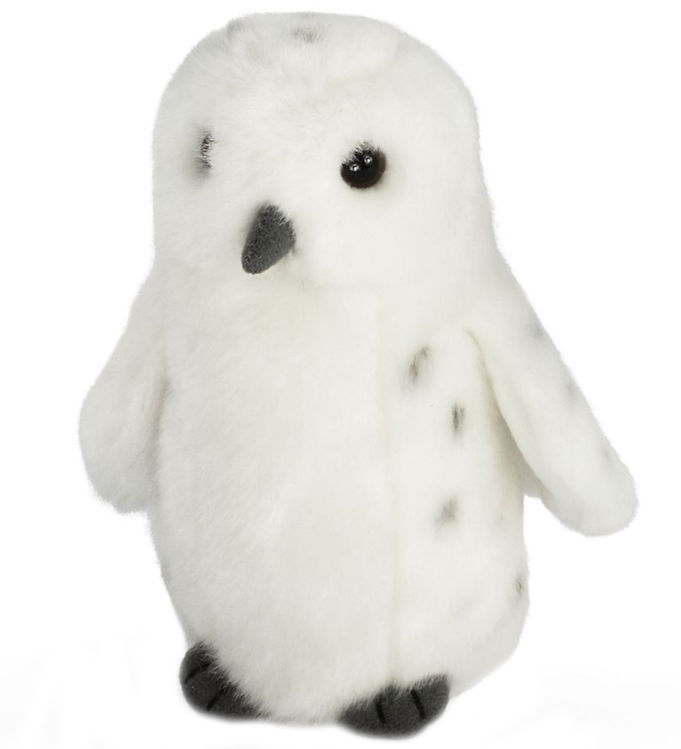 Living Nature Bamse - 17x9 cm - Sneugle - Hvid Living Nature Bamse - 17x9 cm - Sneugle - Hvid