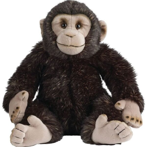 Living Nature Bamse - 25x13 cm - Chimpanse - Brun