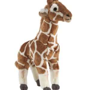 Living Nature Bamse - 30x20 cm - Giraf Medium - Brun/Hvid