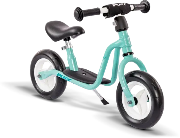 Løbecykel - LR M aqua grøn - med støttefod